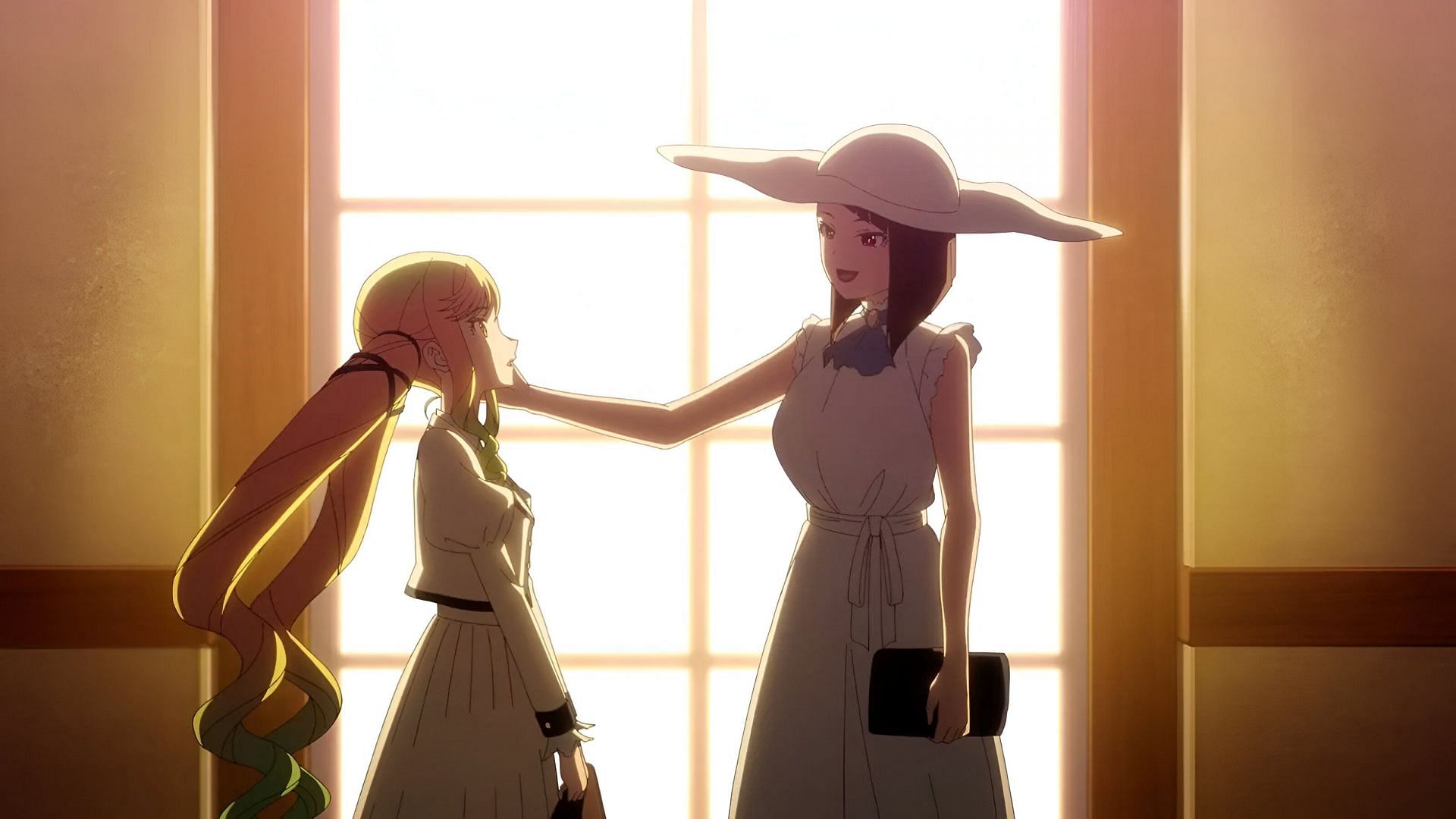 Lilisa and Yayoi as seen in the anime (Image via Bandai Namco Pictures)